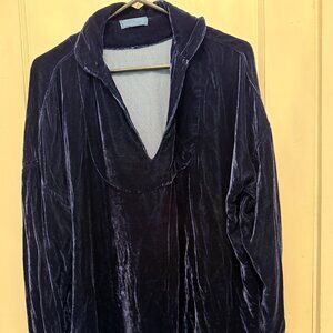Velvet Navy  Shirt